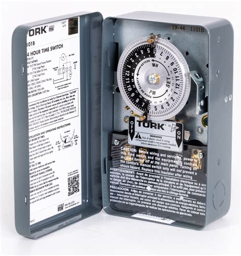 tork metal box dual mechanical timer|tork 24 hr outdoor timer.